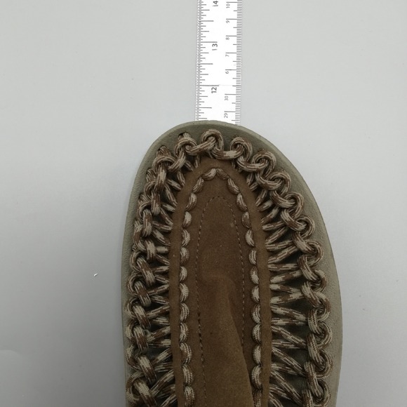 Keen Shoes Mens Uneek Sandals Slide Brown Suede Leather Braided Cord Bungee 8.5 main image 8